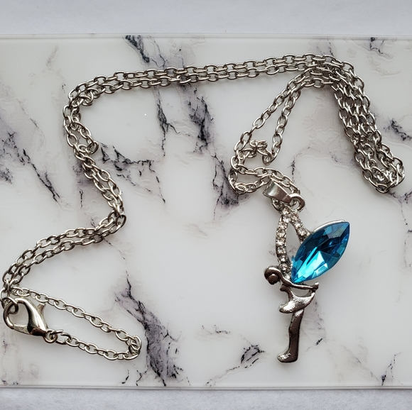 New Fashion Rhinestone Angel Girl Necklace - Picture 5 of 5